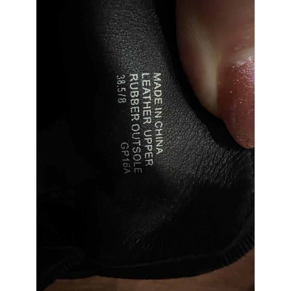 Michael Kors Collection Black Patent Leather Bow Slip On Sneakers Women Size 8.5 - Picture 10 of 10